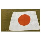 WW II? Japanese Silk Flag