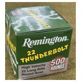 500 rnds Remington .22 LR Ammo