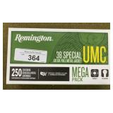 250 rnds Remington .38 Spl Ammo