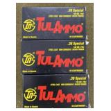 150 rnds Tula .38 Spl Ammo