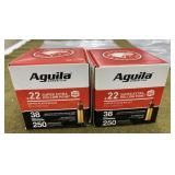 500 rnds Aguila .22 LR Ammo