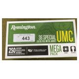 250 rnds Remington .38 Spl Ammo
