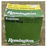 25 rnds Remington 20 ga Slugs