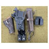 2 Holsters, Speed Loaders, Mag Holder