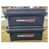 2 Plastic Ammo Cans