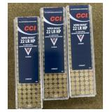 300 rnds CCI .22 LR Ammo