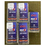 250 rnds CCI .22 Mag Ammo