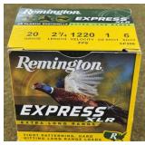 25 rnds Remington 20 ga Shotshells