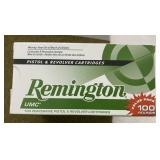 100 rnds Remington .38 Spl Ammo