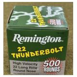 500 rnds Remington .22 LR Ammo