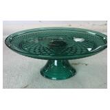 Emerald Green Cake Stand