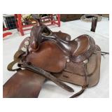 Western Horse Saddle