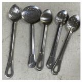 New Stainless Slotted Spoons & Utensils
