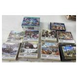 Large Lot of Puzzles