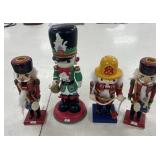 4 - Wood Nutcrackers