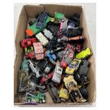 Box of Die Cast Cars