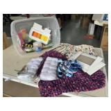 Tote Full Of Craft Supplies