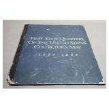 Large Map Album w/ 50 State Quarters