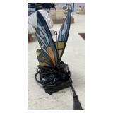 Stained Glass Butterfly Lamp