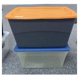 2 - Totes w/ Lids