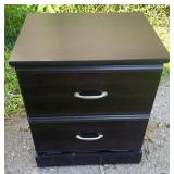 Two Drawer Nightstand