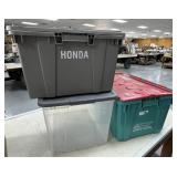 3 - Storage Totes with Lids
