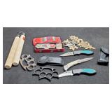 Nunchucks, Throwing Stars, Knives & More