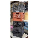 4 Dairy Crates