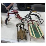 Trikes and Sleds