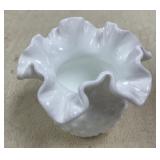 Fenton Hobnail Milk Glass Bowl