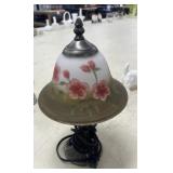 Nice Small Lamp w/ Flower Shade