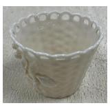 Belleek Basket Pattern Bowl
