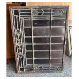 Early Leaded Stain Glass Window