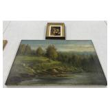 Oil on Canvas & Board Pictures