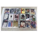 Binder of Basketball Cards