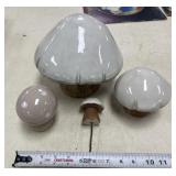 Ceramic Mushrooms