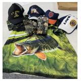 Hats, Gloves and 3X T-Shirt