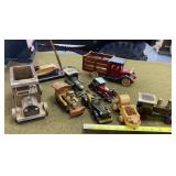 Wood Trucks and Trains