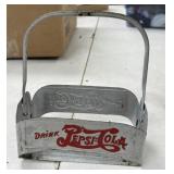 Pepsi-Cola Metal 6 Pack Carrier