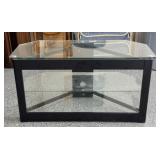 Glass TV Credenza