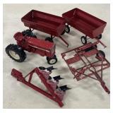 Toy Tractor & Implements