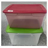 2 - Totes w/ Lids