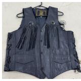 Size M, Leather Vest