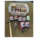 Tacks and Tack Hammers