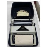 Erika Typewriter in Case