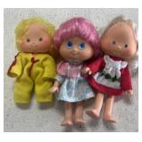 Three Strawberry Shortcake Friends Dolls