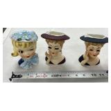 3 - Nice Head Vases