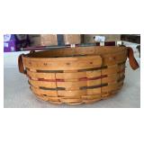 Longaberger Round Basket with Handles