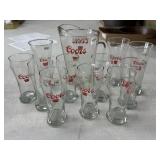 Coors Pitcher and Glasses