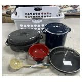 Granite Pans, Strainer, Skillet & More